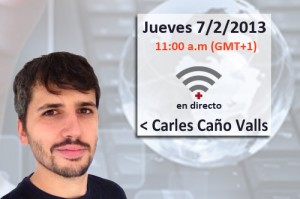 Cartel vídeo-charla de Salud Conectada